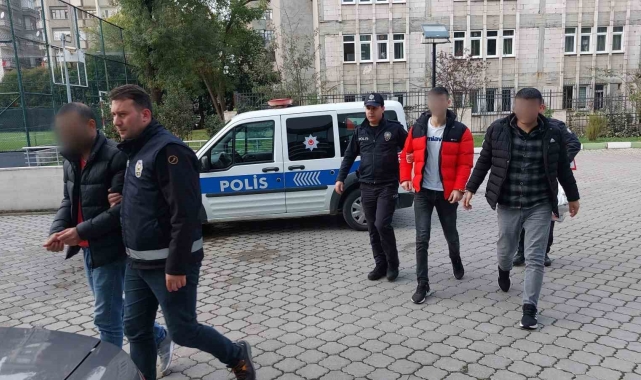 Cep telefonu gasbına 3 gözaltı