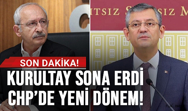 CHP; "ÖZEL" DEDİ!