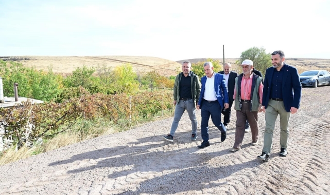 Çınar: "Yeşilyurt'un dört bir tarafında yaraları sarıyoruz"