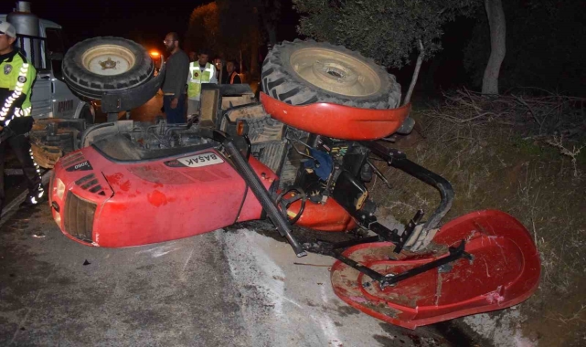 Çine'de zincirlemeli trafik kazası: 2 yaralı