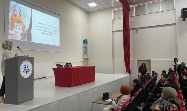 "Çocukluk Çağında Lösemi" eğitimi verildi