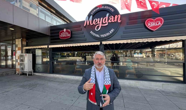 Çorum Belediyesi, İsrail ürünlerine yönelik boykot başlattı