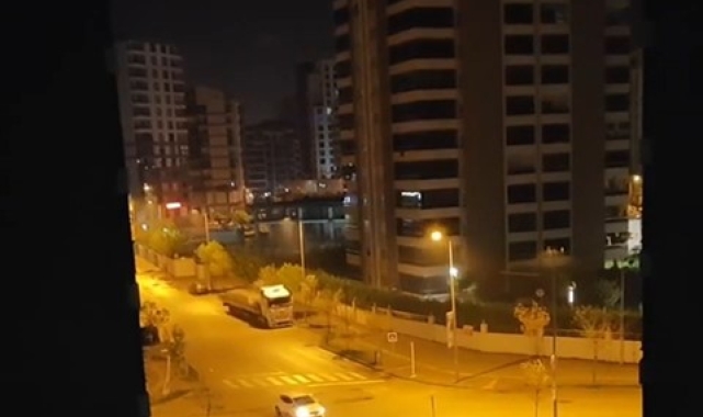 Dakikalarca drift attı, mahalleliyi bezdirdi