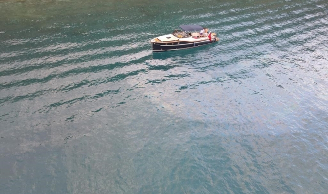 Deniz kirliliği dron ile tespit edildi: 6 bin 140 TL para cezası