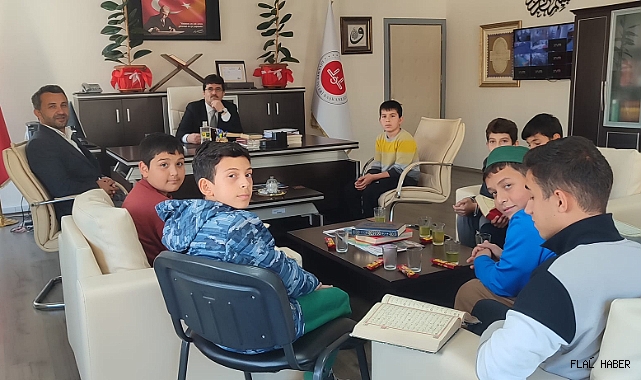 DERSLERİNİ MÜFTÜYE DİNLETTİLER!