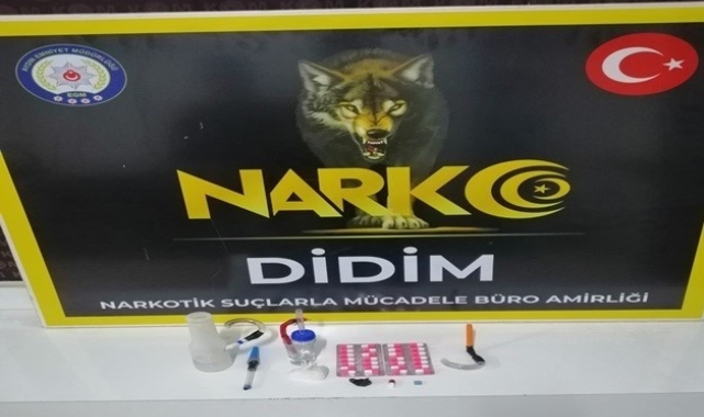 Didim'de uyuşturucu operasyonu