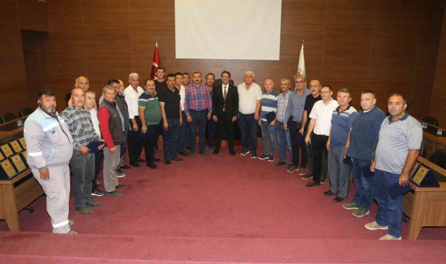 Döşemealtı'nda emekliye ayrılan 76 personele veda