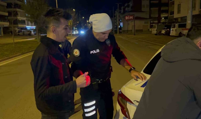 Drift atarken 2. kez alkollü yakalanan sürücüden, "2 bardak içtim" itirafı