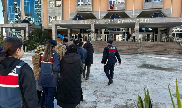 Edirne'de 10 FETÖ üyesi tutuklandı