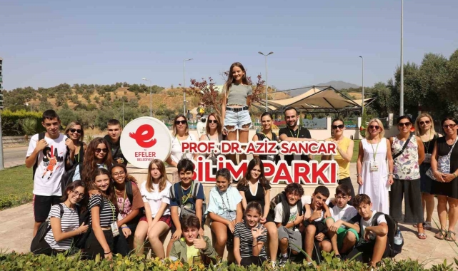 Efeler'de bilimin kalbi Prof. Dr. Aziz Sancar Matematik ve Bilim Parkı'nda atıyor