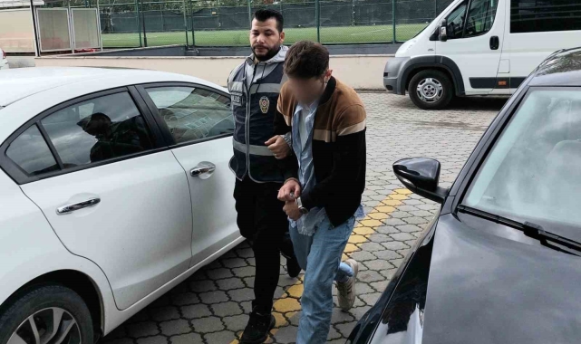 Elektronik kelepçe ayağından çıkan 'o koca'ya gözaltı