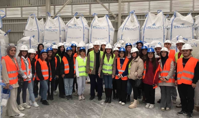 Emet MYO'dan Emet Bor İşletme Müdürlüğüne teknik gezi