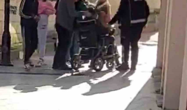 Engelli adama tokat atıldığı olayın detayları ortaya çıktı: Görevliye hem iftira hem yumruk atmış