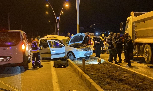 Erzincan'da trafik kazasında hayatını kaybeden çift Giresunlu
