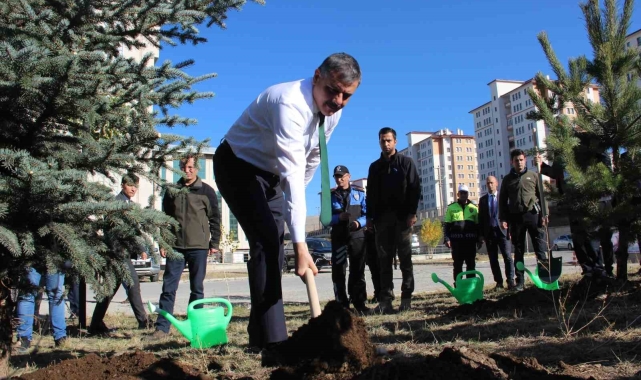 Erzurum polisinden çevre duyarlılığı
