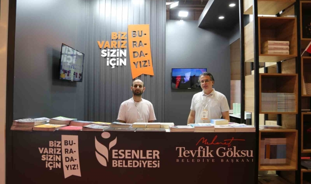 Esenler Belediyesi tüm yayınlarıyla kitap fuarında