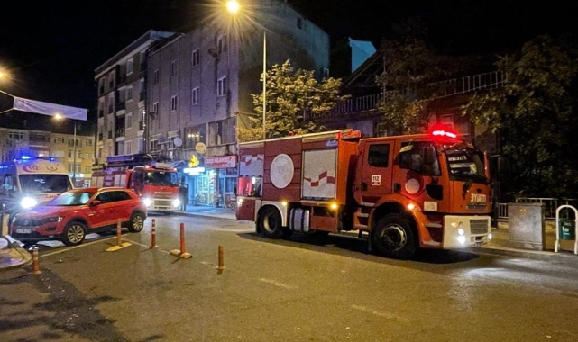 Eski Muratlı Öğretmenevi binasında yangın