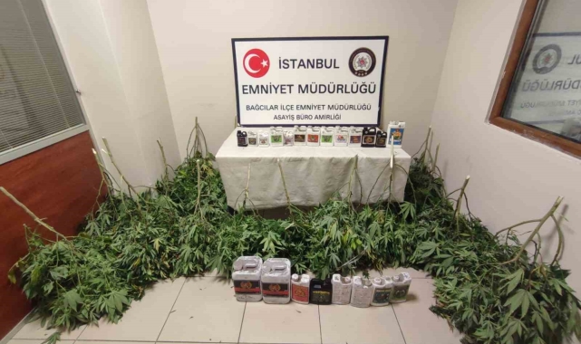 Evinde uyuşturucu madde yetiştirmek için kurduğu düzenek nedeniyle yangın çıktı