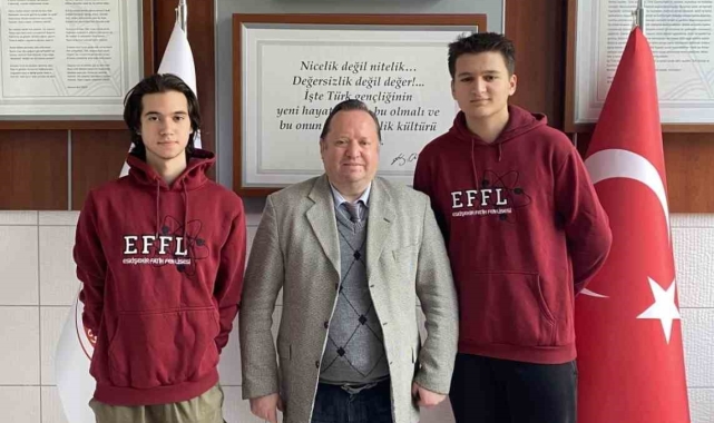 'Fizik ve Mühendislik' projeleriyle finale kalarak Eskişehir'in gurur kaynağı oldular