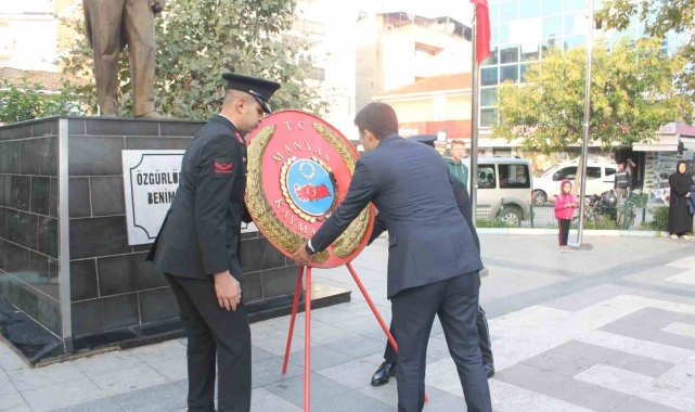 Gazi Mustafa Kemal Atatürk ölüm yıldönümünde Manyas'ta törenle anıldı