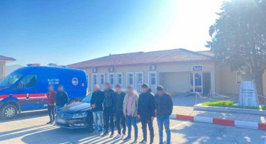 Gaziantep'te 6 düzensiz göçmen yakalandı, 1 organizatör tutuklandı