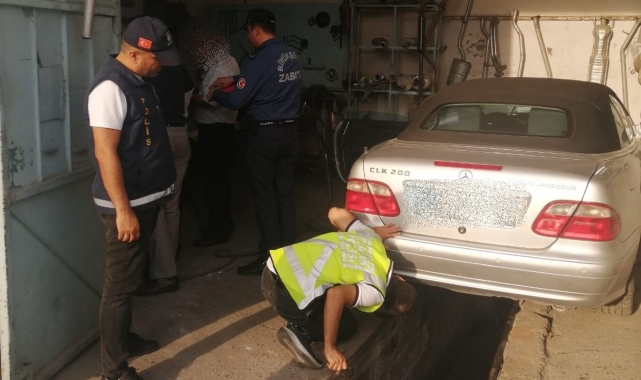 Gaziantep'te araçlara abart egzoz takan iş yerlerine ceza