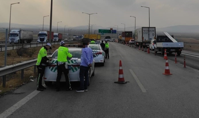 Gaziantep'te trafik denetimi: 26 araca 26 bin lira ceza
