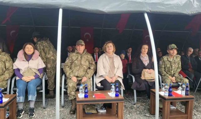 Gaziler, şehit aileleri ve Mehmetçik, Hasdal Kışlası'ndaki ağaçlandırma etkinliğinde buluştu
