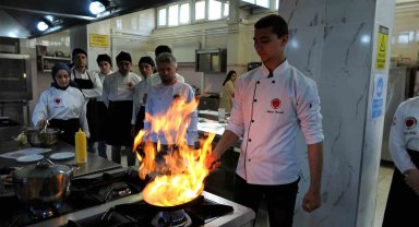 Geleceğin şef ve aşçıları Yozgat'ta yetişiyor