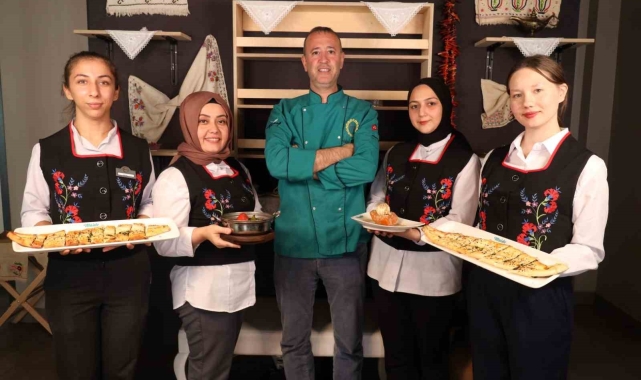 Geleneksel lezzetler bu restoranda