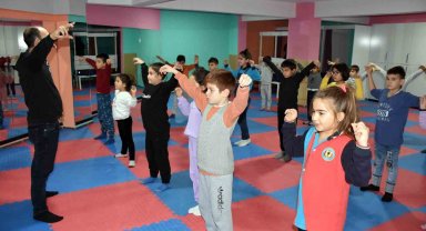 Germencik Belediyesi'nin spor kursları ilgi görüyor
