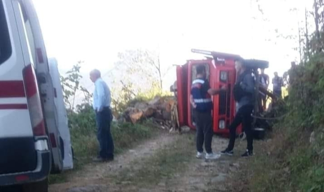 Giresun'da trafik kazası: 1 ölü