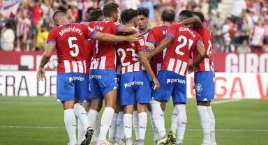 Girona, La Liga'nın zirvesine yerleşti