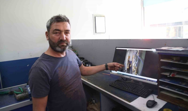 Güvenlik kamerasını izledi, 6 yıllık gerçek ortaya çıktı