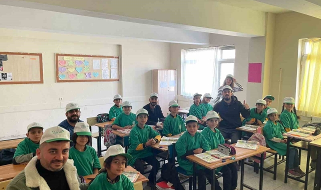 Hakkari'deki okullarda çevre bilinci eğitimleri sürüyor