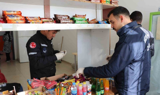 Haliliye Belediyesinden okul kantinlerine sıkı denetim
