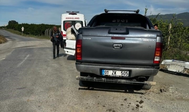 Hatay'da trafik kazası: 3 yaralı