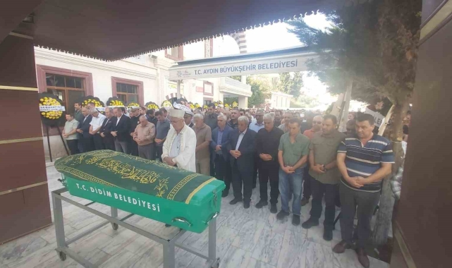 Hayatını kaybeden Didimli gazeteci ve muhtar toprağa verildi