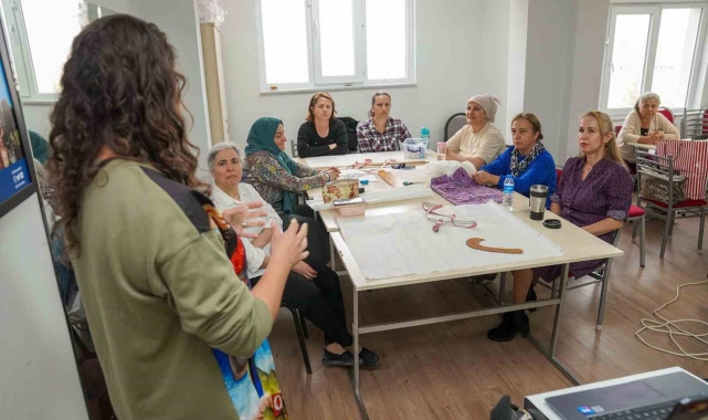 İklim sözcülerinden belde evi kadınlarına eğitim