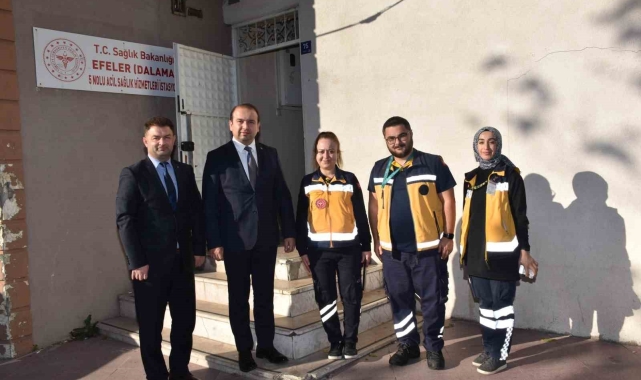 İl Sağlık Müdürü Şenkul acil sağlık hizmetleri çalışanları ile buluştu
