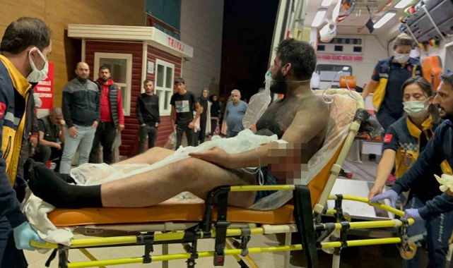 İnegöl OSB'de patlama: 2 işçi ağır yaralı