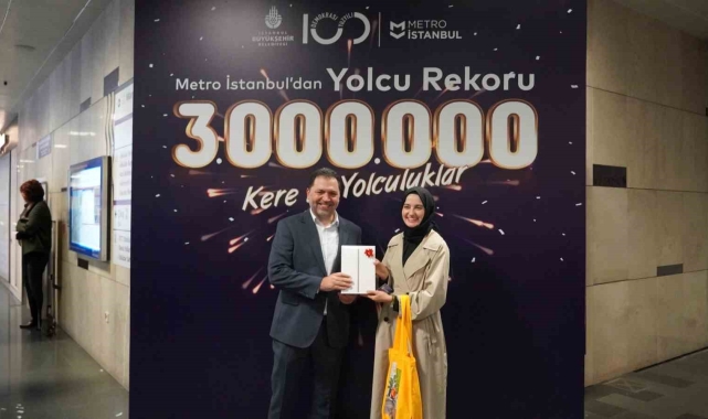 İstanbul'da raylı sistem kullanımında tarihi rekor: Günlük 3 milyon yolcu