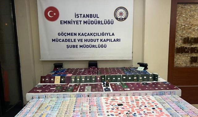 İstanbul'da sahte pasaport operasyonu: 1 gözaltı