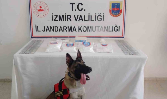 İzmir'de 2,5 kiloya yakın kokain ele geçirildi