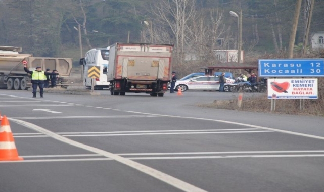 Jandarma trafikte affetmedi: 855 aracı trafikten men etti