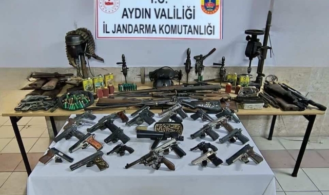 Jandarmadan yasadışı silah operasyonu: 1 gözaltı