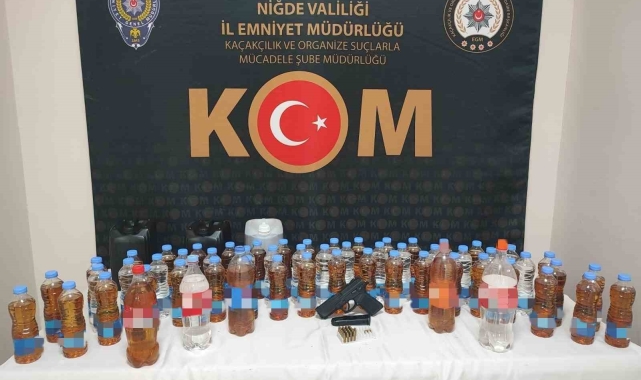 Kaçak alkol satışı yapanlara operasyon
