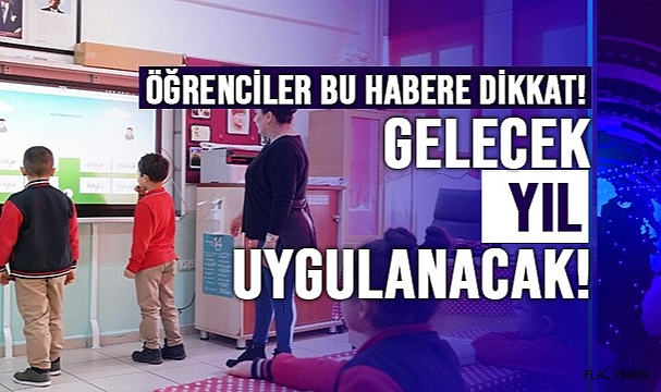 KADEMELİ OLARAK BAŞLAYACAK!