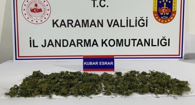 Karaman'da uyuşturucu operasyonu