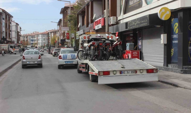 Karapınar'da trafik denetimleri